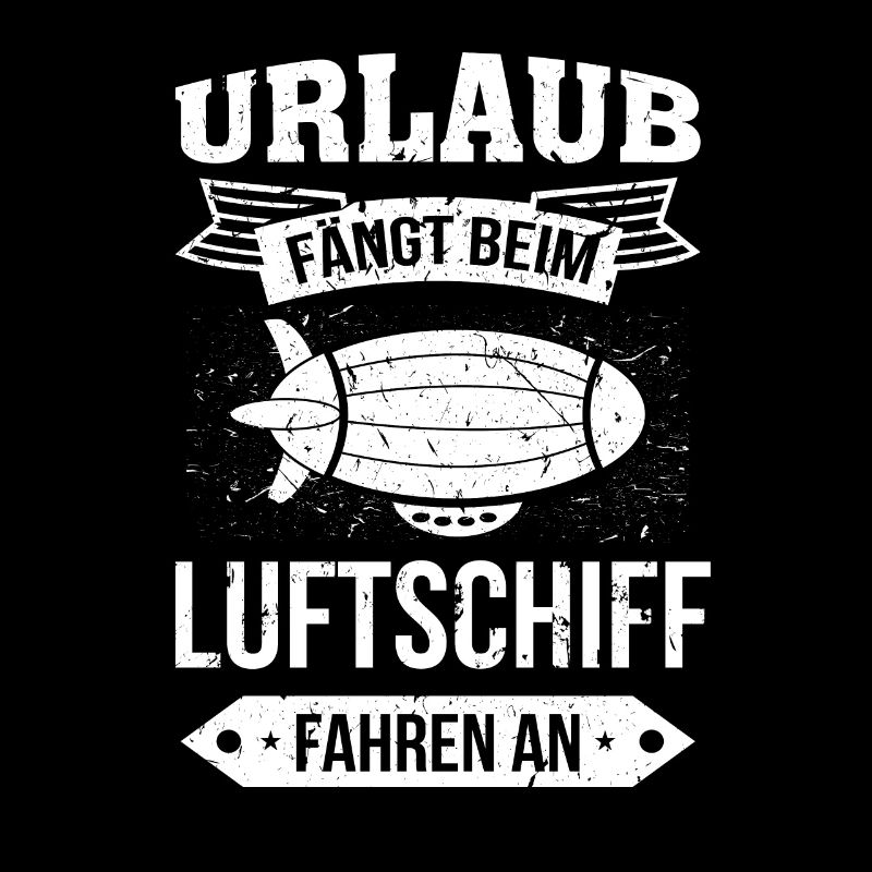 Luftschiff Urlaub fängt an