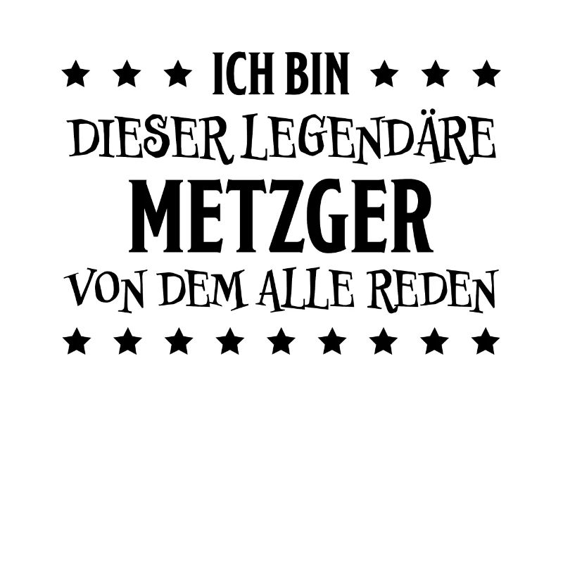 Metzger Beruf Lustiger Spruch Fleischer Geschenk