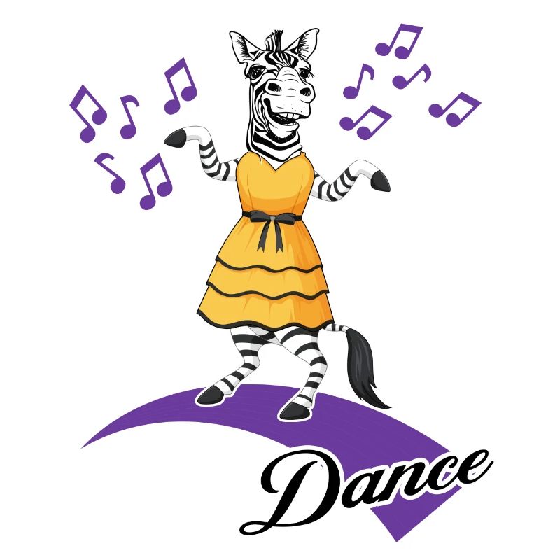 Zebra dancer dances dance school " just dance »
