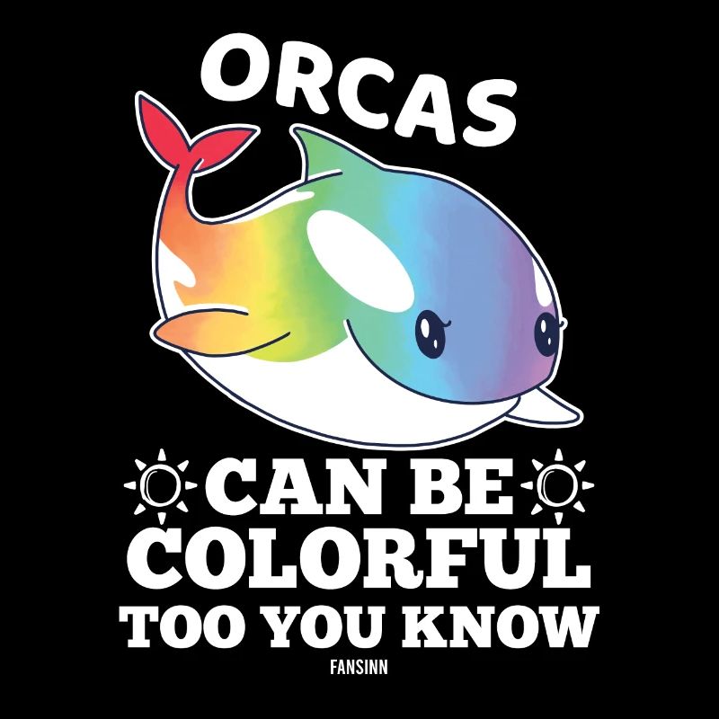 Orca Orka Killerwal Delfin bunt