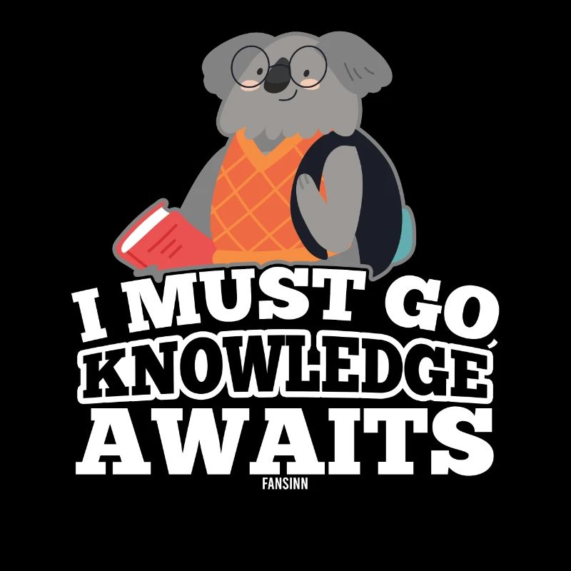 Koala goes to school to learn