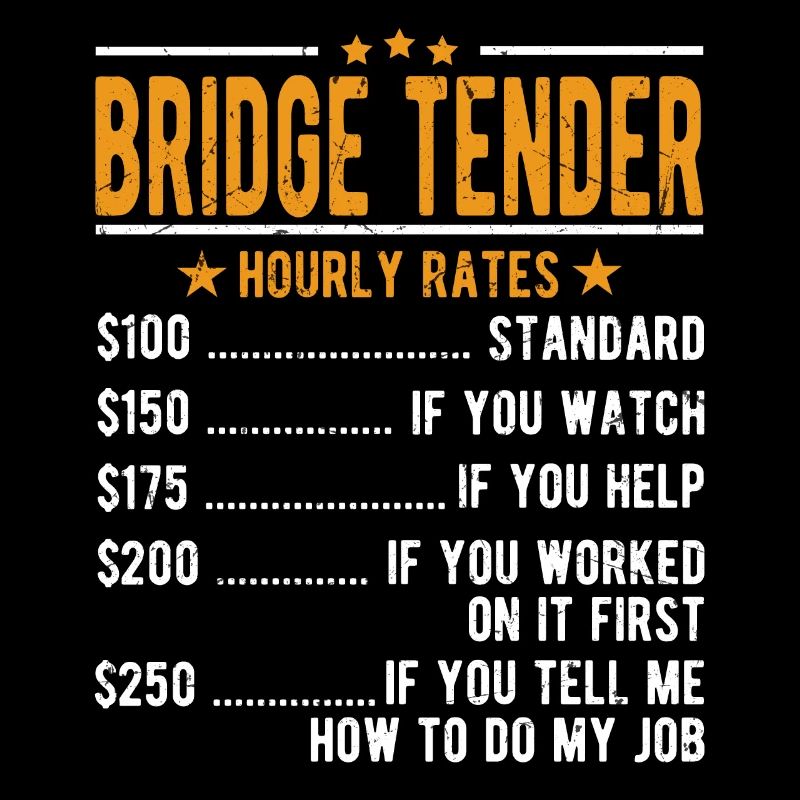 Bridge tender hourly wage