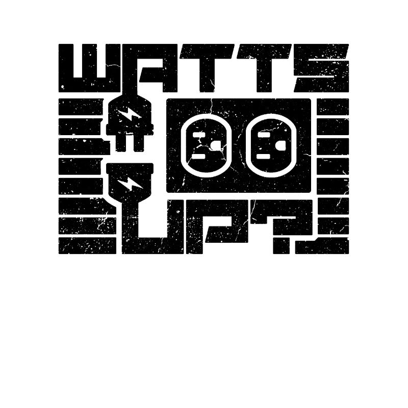 Watts Up Electricity Lineman Electrical Engineer