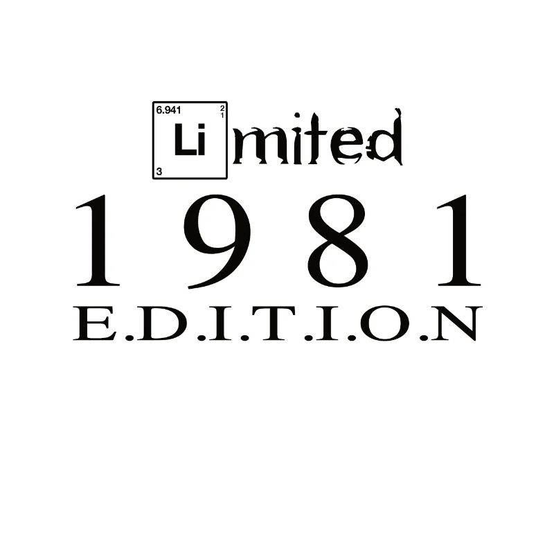 Édition limitée 1981
