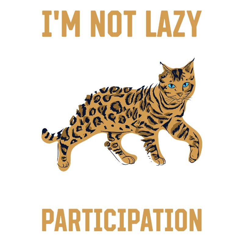 Cat Selective Participation Stubentiger Gift