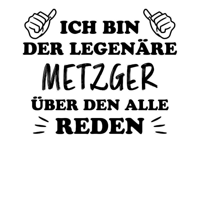 Metzger Beruf Lustiger Spruch Fleischer Geschenk