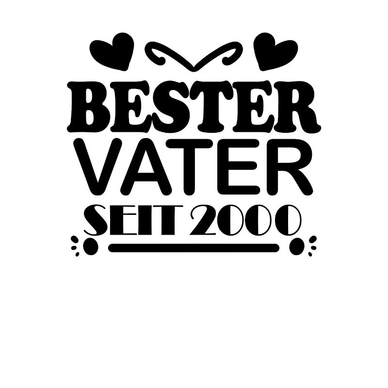 Bester Vater seit 2000 - Vatertag Geschenk