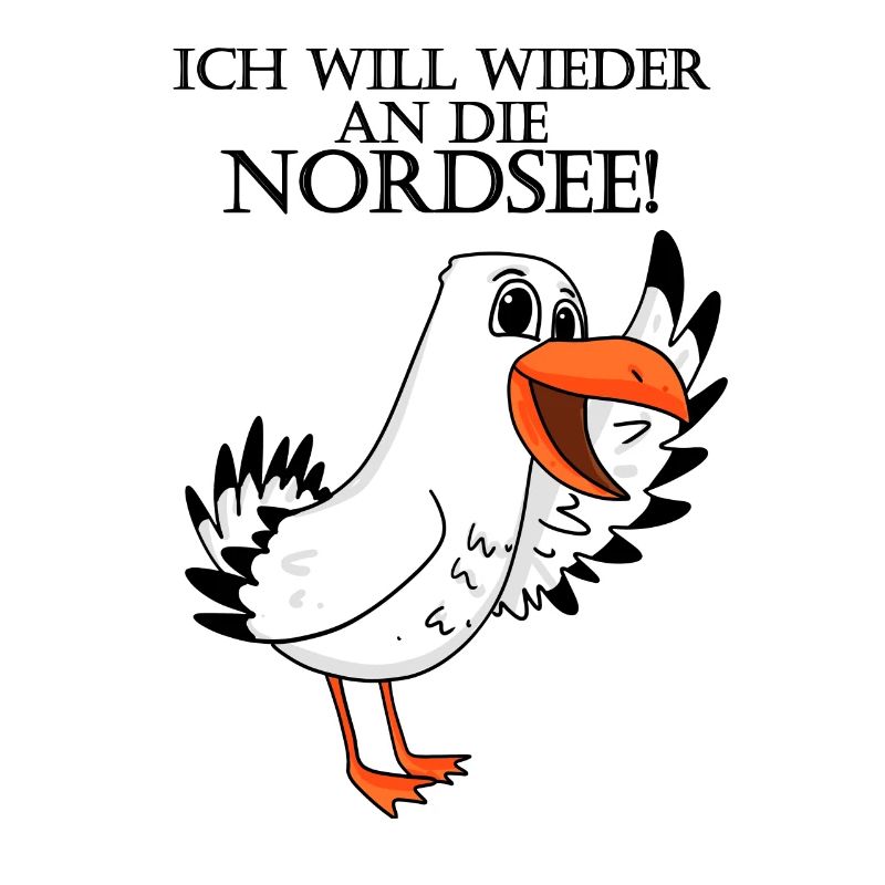 Nordsee Spruch Möwe