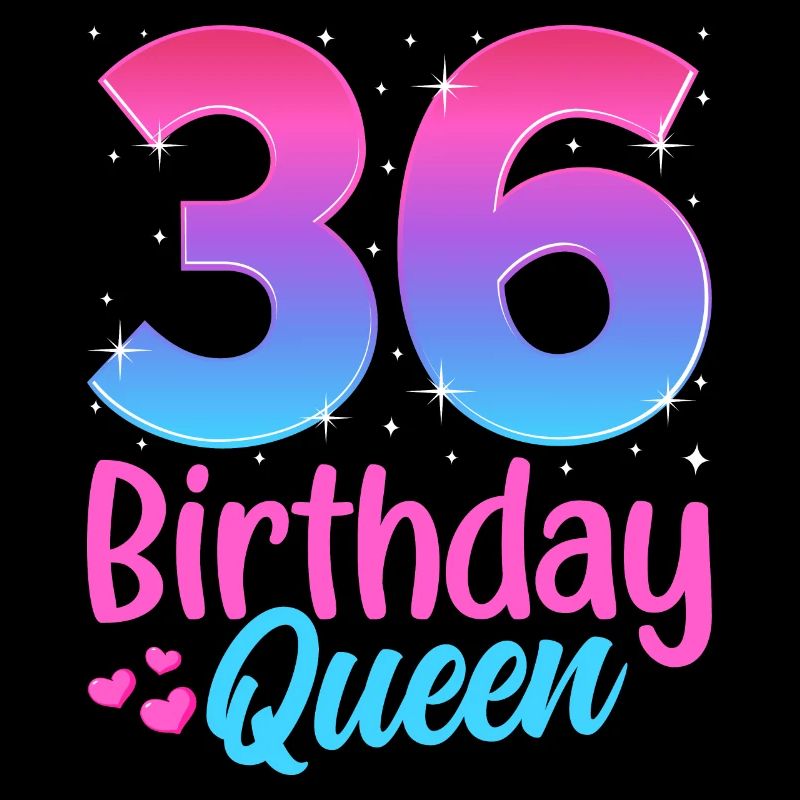 Anniversaire Queen 36 Geburtstag
