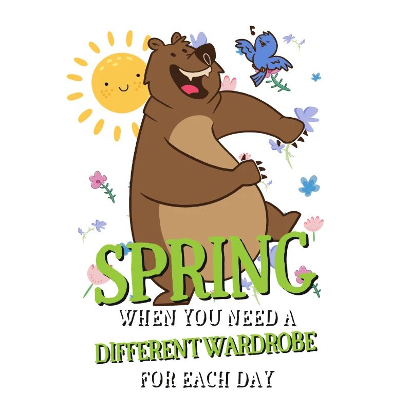 Spring When You Need A Different Wardrobe Each Day