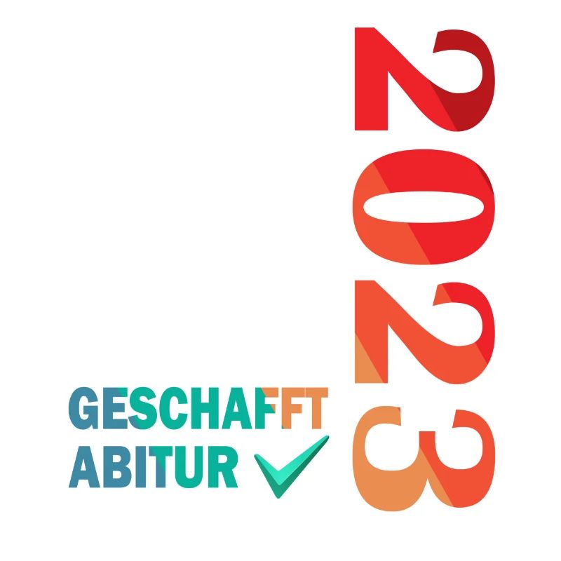 Passed Abitur Abi 2023 exam vintage check