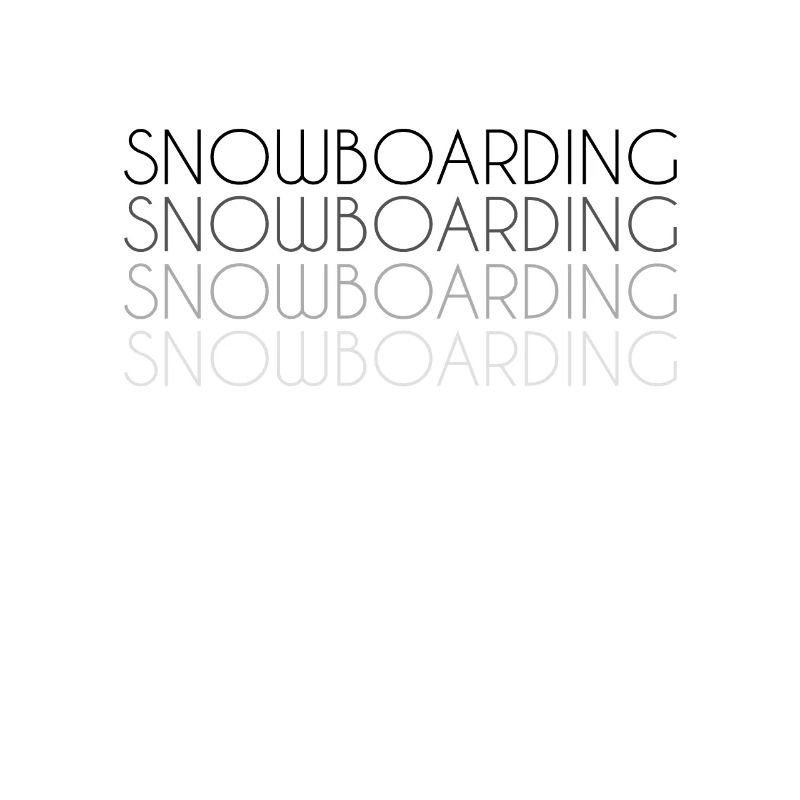 Lettrage snowboard