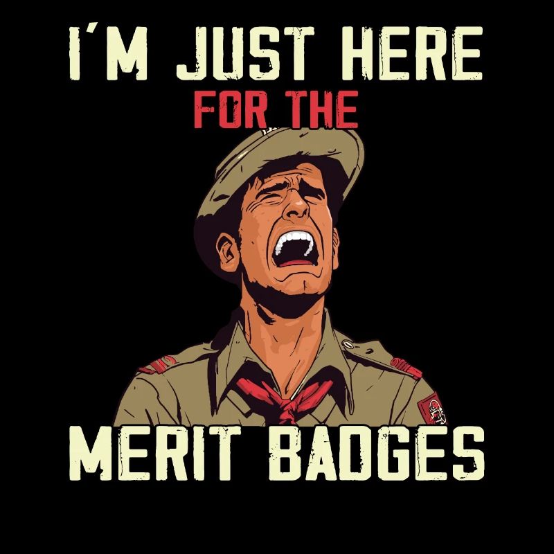 Camping Scouting - Funny Scout Father