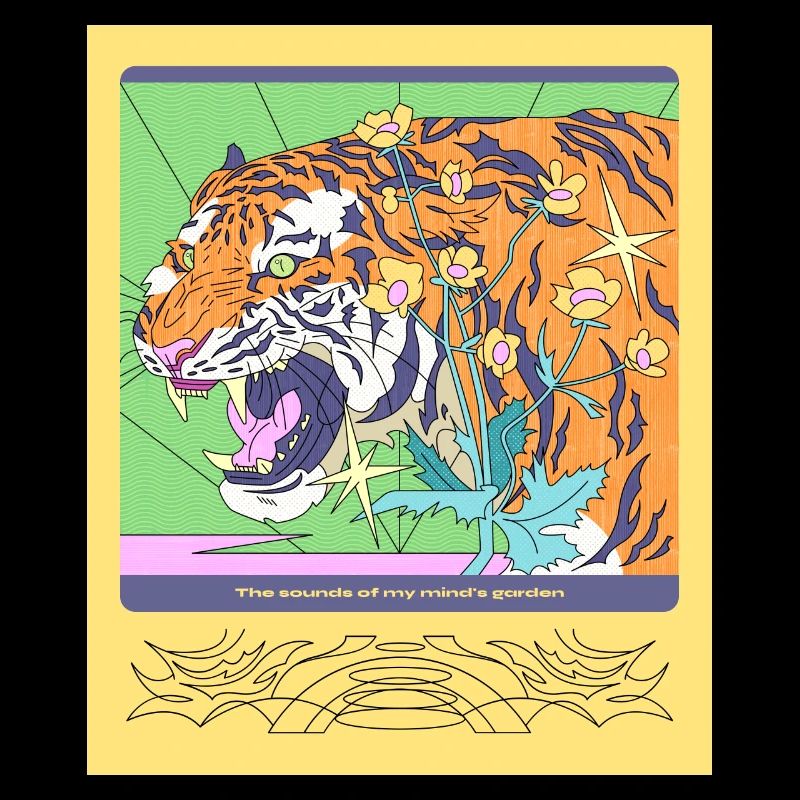 Tiger und ein Zitat!