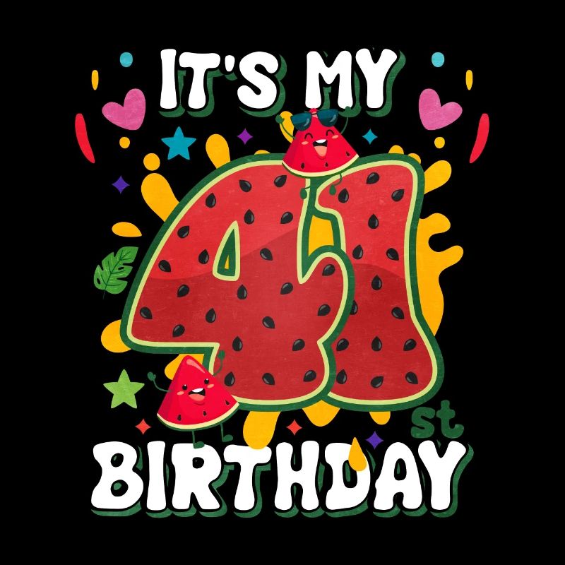 41e anniversaire Pastèque