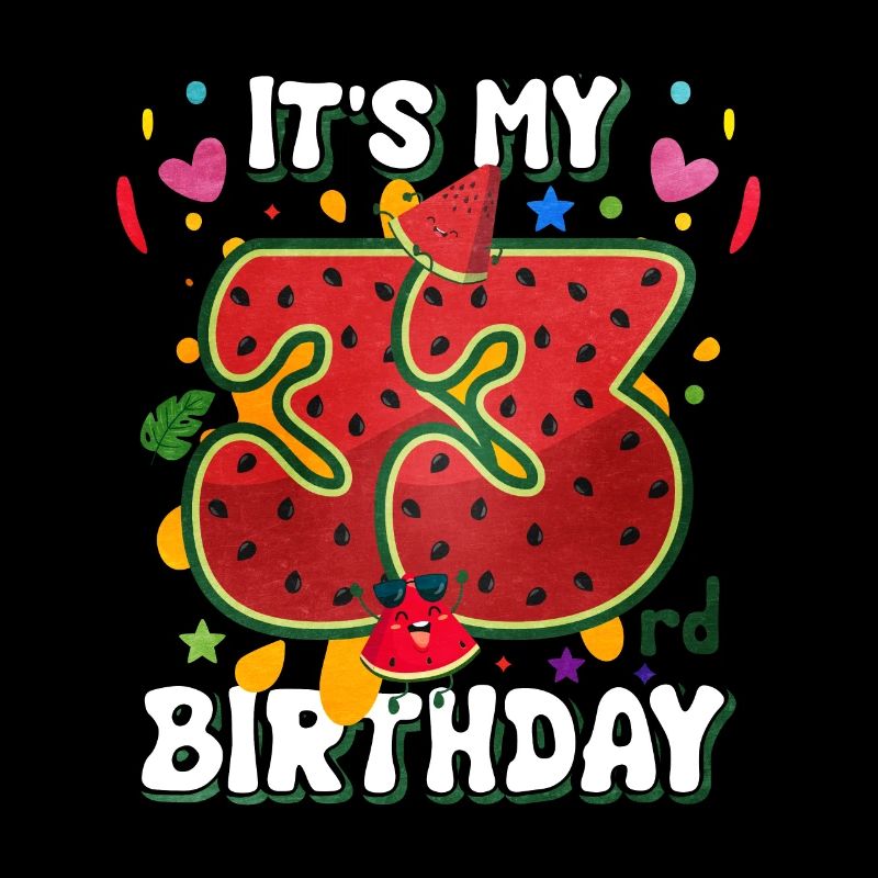 33e anniversaire Pastèque