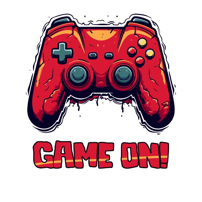 Parody Rugged Gaming Controller, game on