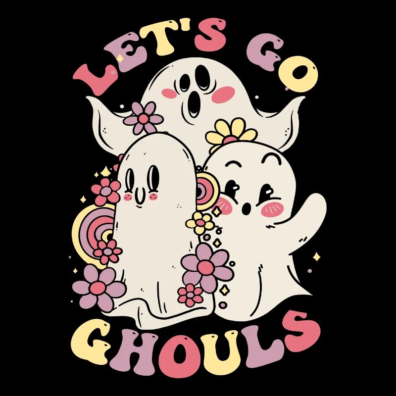 Halloween Ghost Lets Go Ghuls