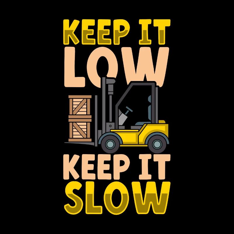 Gabelstaplerfahrer Lager Gabelstapler