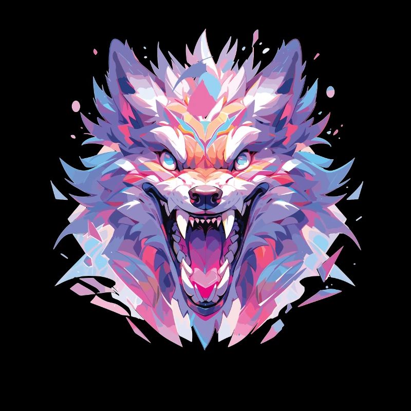 Wolf Wolfskopf Wölfe Waldbewohner Tiere