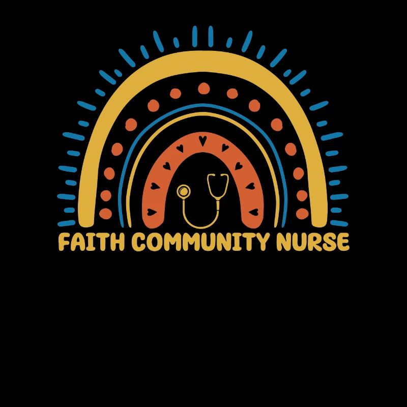 Community Nurse Boho Rainbow