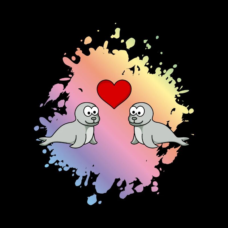 Robbe Tier Paar Liebe
