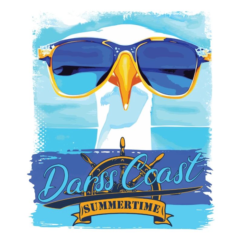 DarssCoast Möwe - blue white Möwen Collection