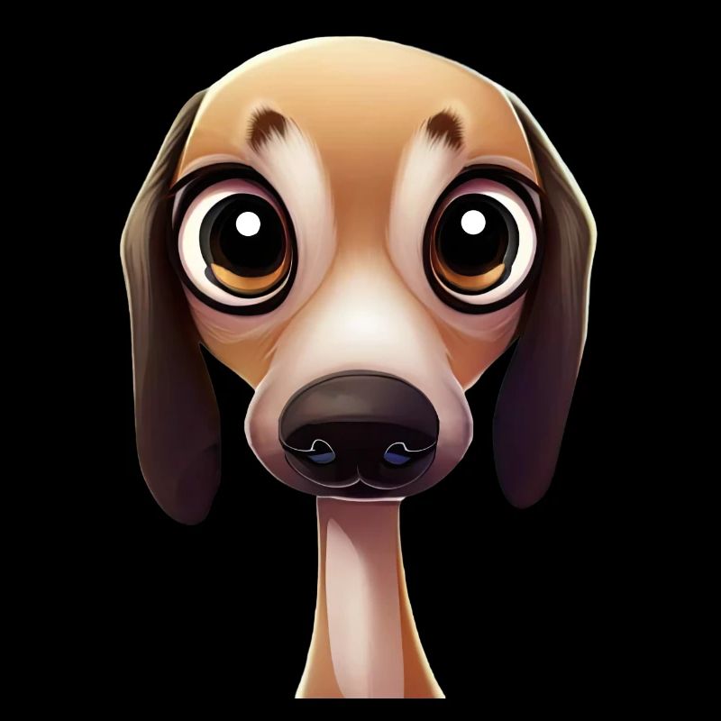 Anmutige Windhund-Pose