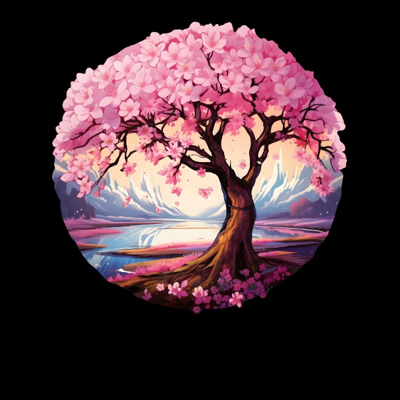 Cherry blossom tree