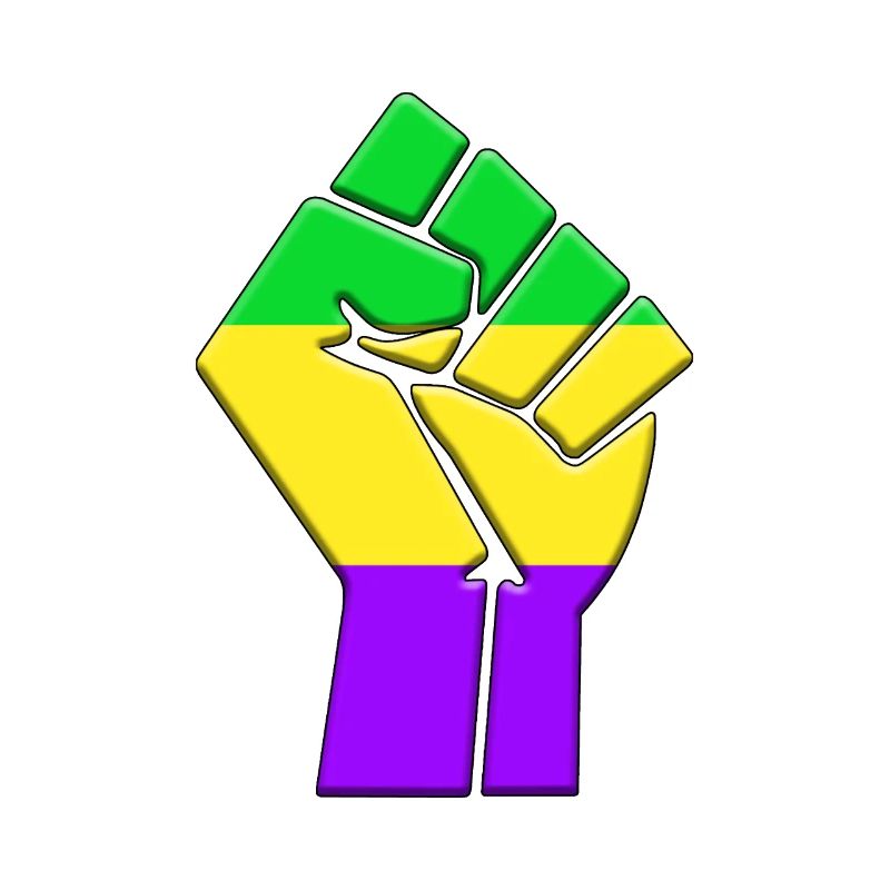 Drapeau du Mardi Gras