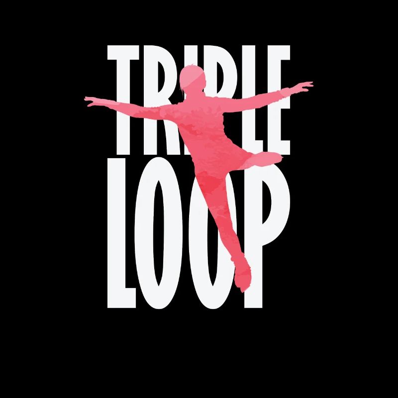 Triple Loop Figure Skating