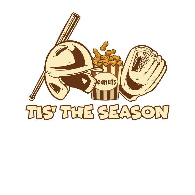 Die Saison Baseball Erdnuss Fall Helm