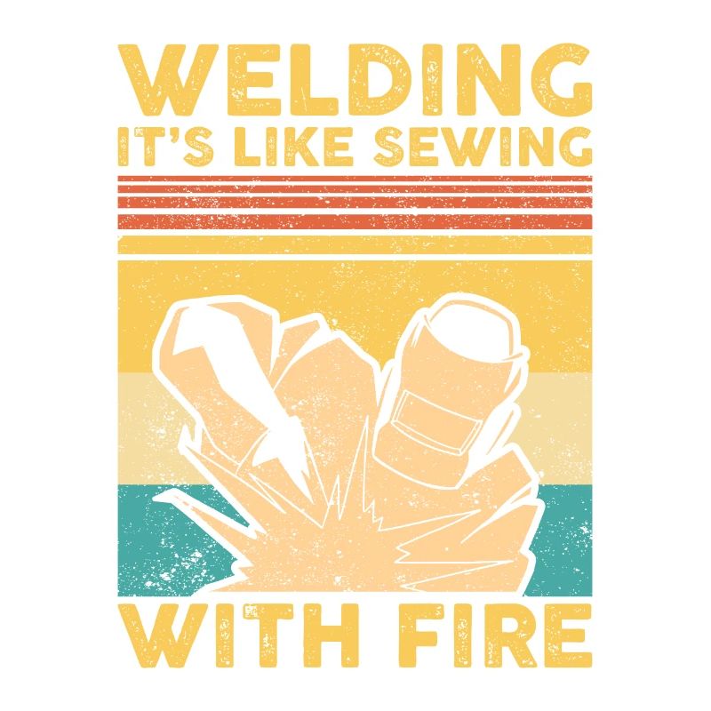 Welding Like Sewing With Fire Metal Structure Welding
