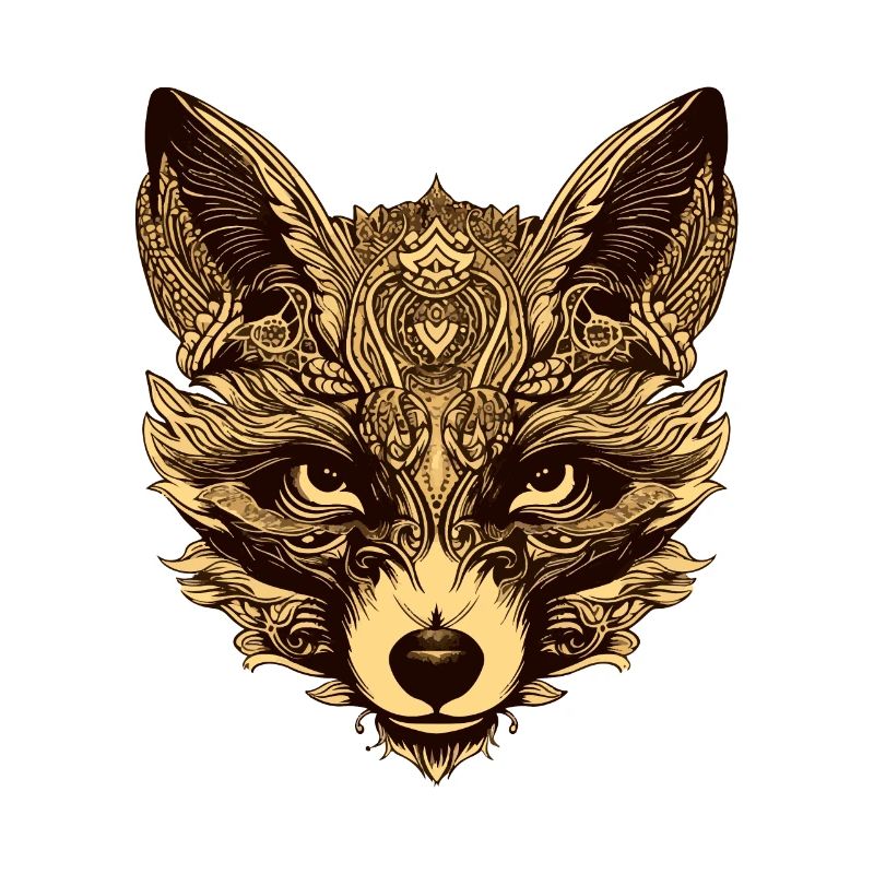 Fuchs Kopf Tier
