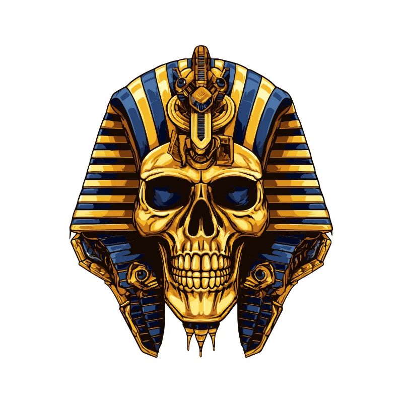 Pharaoh Skull Symbol