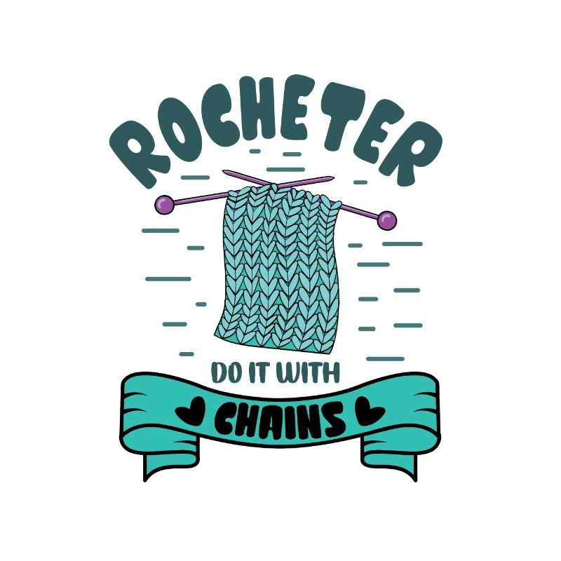 Crocheters do it with chains