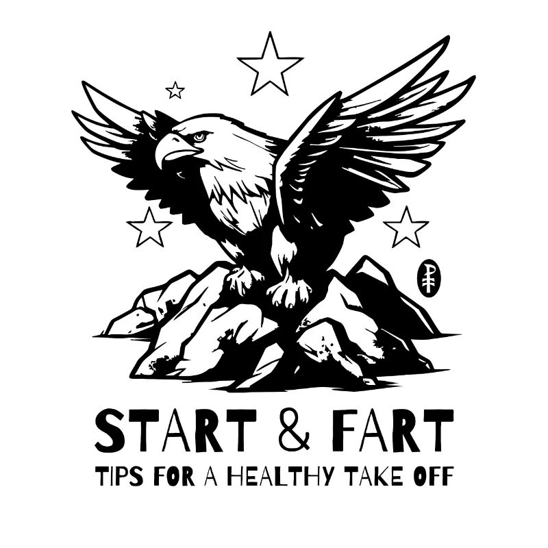 Flying take-off and eagle take-off