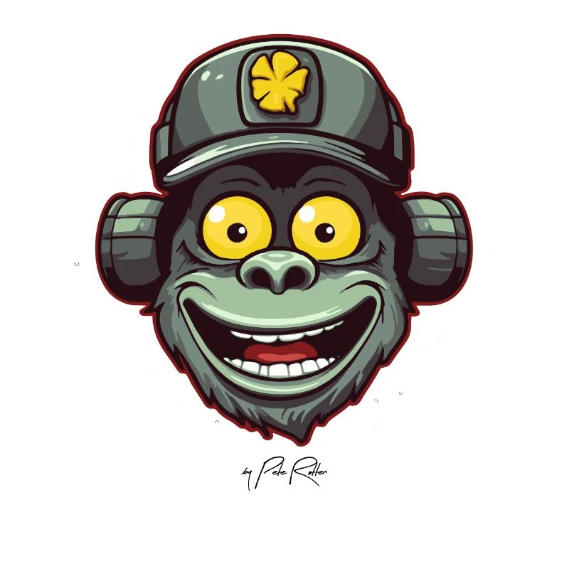 Funky, funny, friendly monkey
