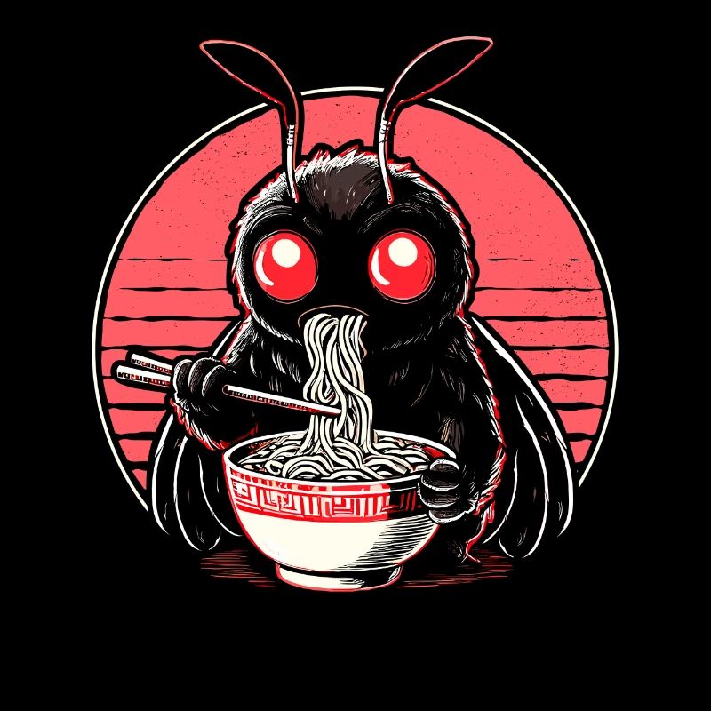 Nouilles Ramen Mothman