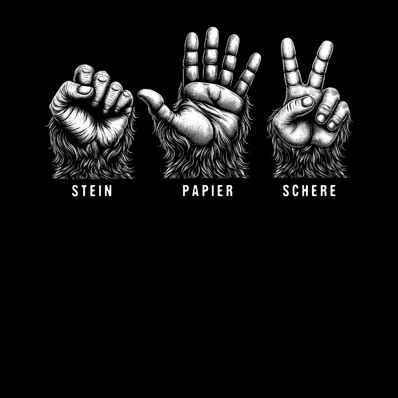 Stein Papier Schere
