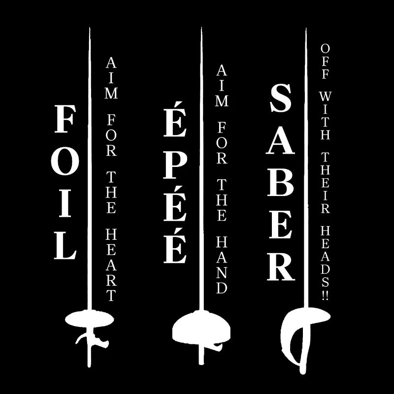 Foil Epee Saber Fechten