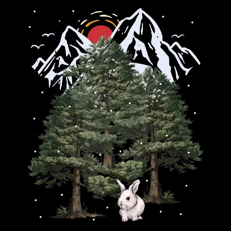 Alps, Bunny, Winter, Snowfall, Christmas, Rabbit