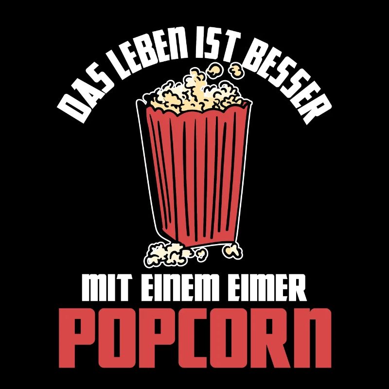 Leben Besser Eimer Popcorn Fasching Kostüm