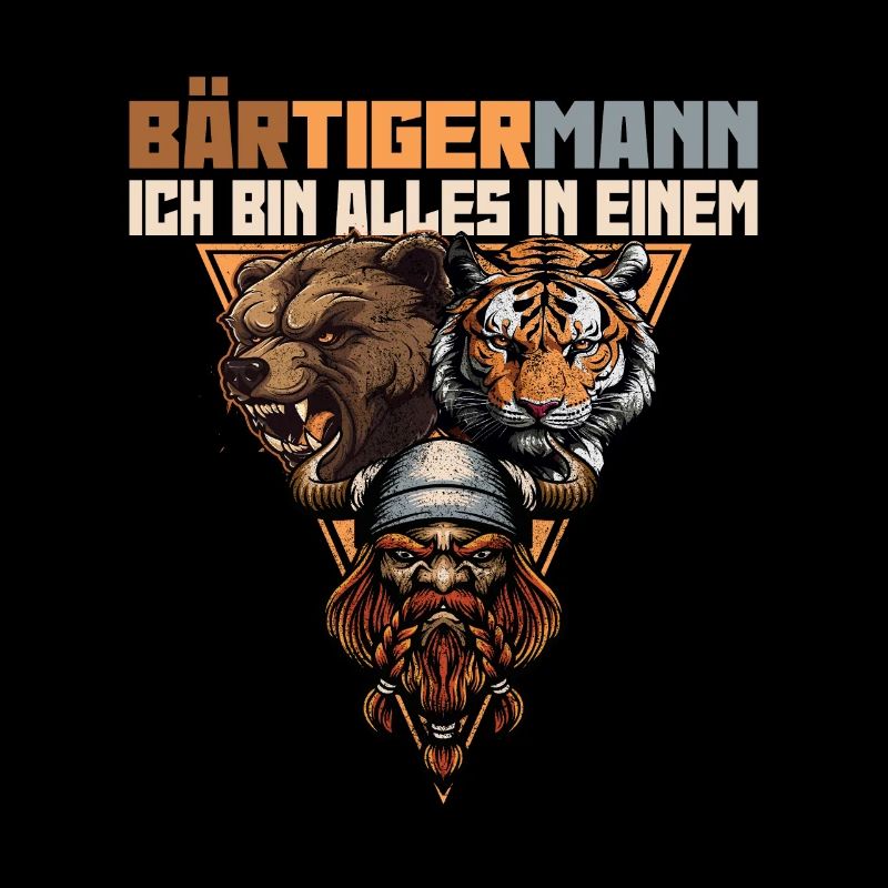 Bär Tiger Mann - Wikinger - Bärtigermann