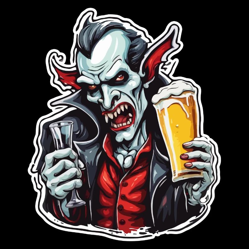 Vampir / Dracula / Blutsauger / Halloween / Mythos