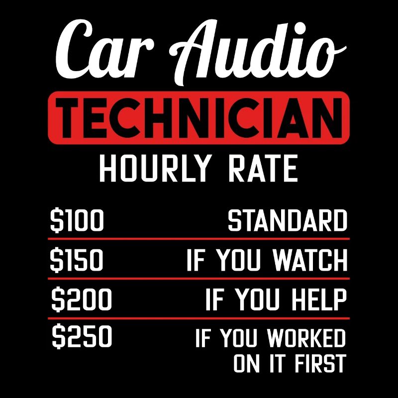 Car Audio Techniker Stundensatz
