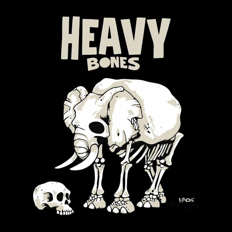 Heavy Bones: Elephant Skull