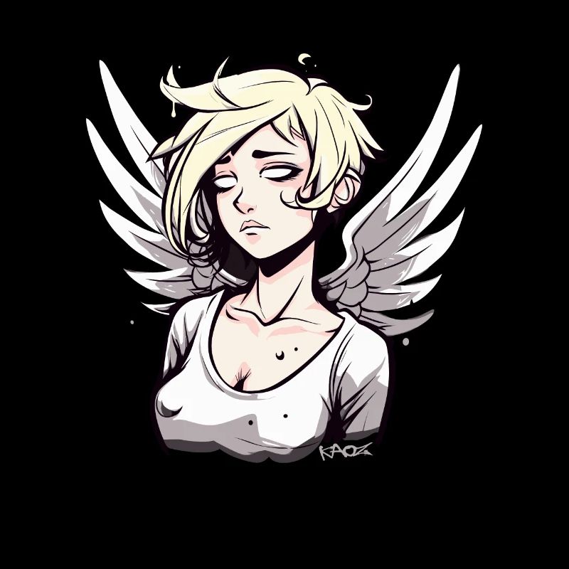 Alternatives Anime Engel Mädchen