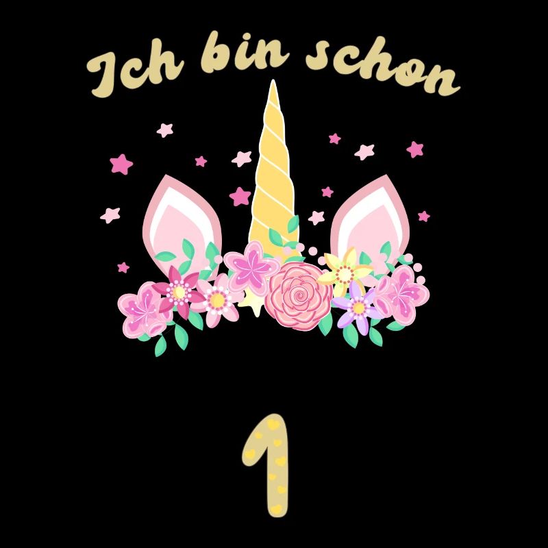 Ich bin schon 1- Einhorn