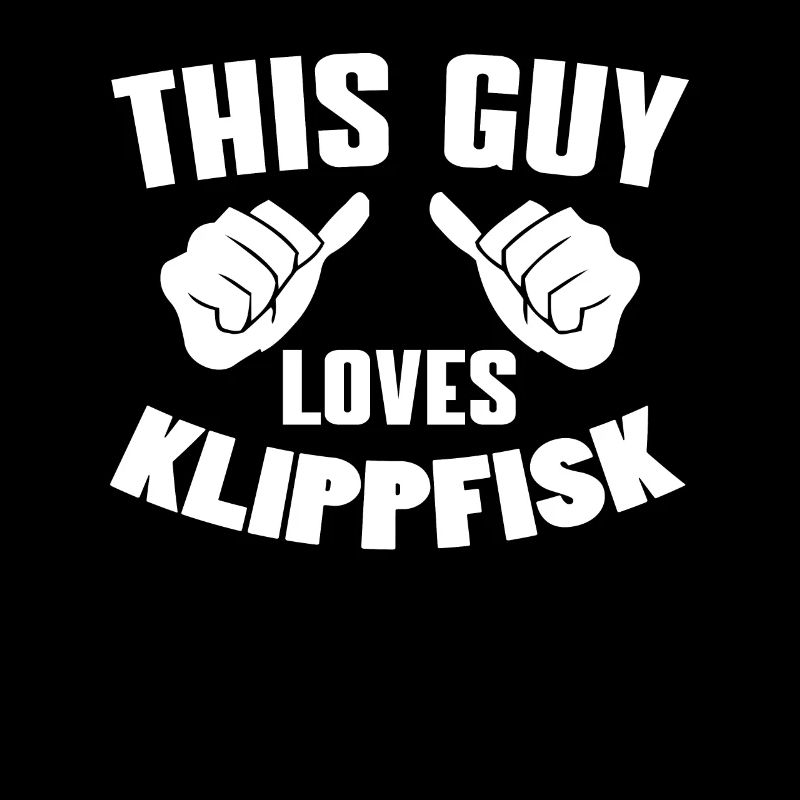 Ce gars aime clipfisk